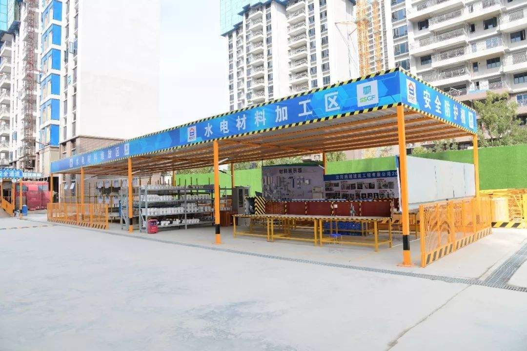 蚌埠蚌山区水电材料堆放棚